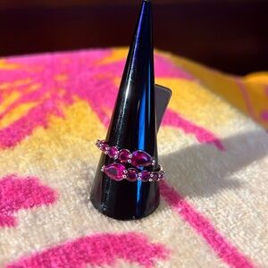 Bomb Party Rhodium Plating Ring. Size 11